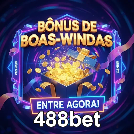Imagem de um bônus de boas-vindas em cassino online na 488bet