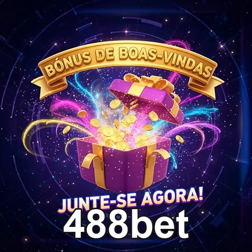 Imagem promocional da 488bet destacando bônus especial, reforçando a oferta do site 488bet para seus usuários.