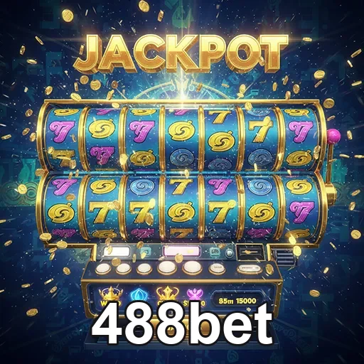 Imagem de jogos de caça-níqueis no 488bet, destaque para a diversão nos jogos de slots.
